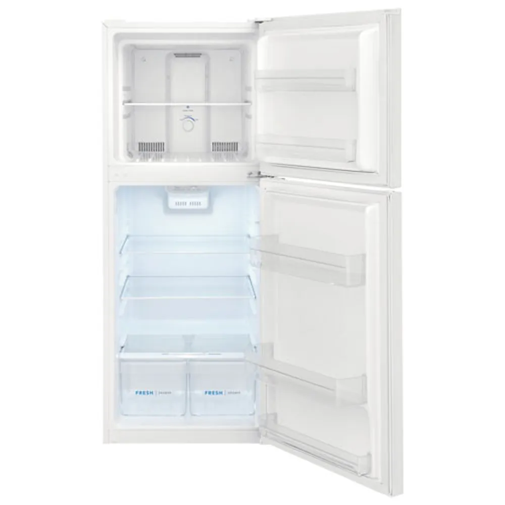 Réfrigérateur à congélateur supérieur 11,6 pi³ 24 po de Frigidaire (FFET1222UW) - Blanc