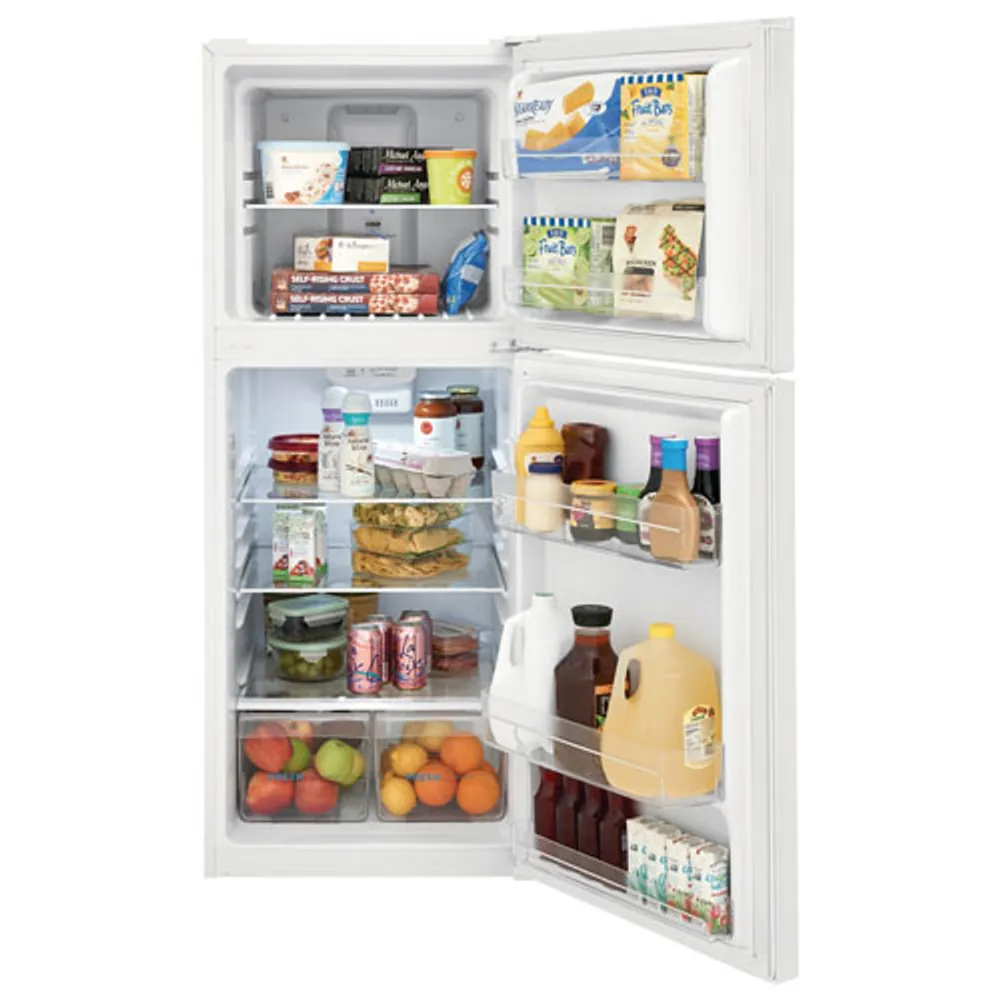 Frigidaire 24" 11.6 Cu. Ft. Top Freezer Refrigerator (FFET1222UW) - White