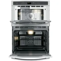 GE Profile 30" Self-Clean True Convection Electric Combination Wall Oven (PT7800SHSS) - Stainless