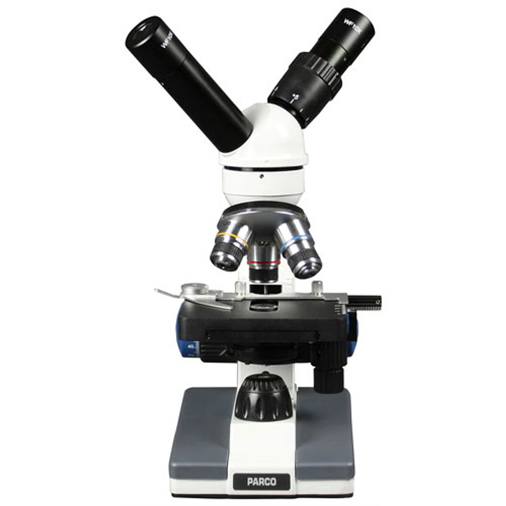 Microscope composé deux côtés 40x-1000x avec caméra intégrée de Walter Products (2058STLEDDNS5)