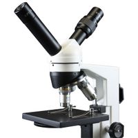 Walter Products 40x - 400x Dual View Compound Microscope with Built-in Camera (BMT404DLEDDNS5)