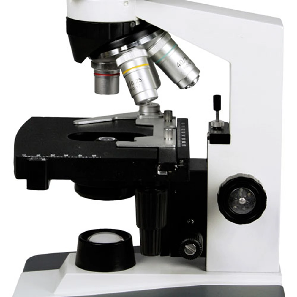 Walter Products 40x - 1000x Dual View Compound Microscope with Built-in Camera (LTM404LEDDNS5)