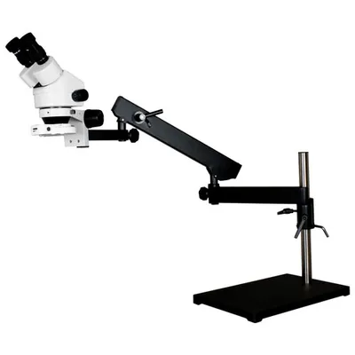 Walter Products 7x - 45x Binocular Stereo Microscope with Top LED Illumination (WP9EIFR07)