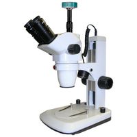 Walter Products 6.7x - 45x Trinocular Stereo Microscope with Built-in Camera (QZBDNS3609)