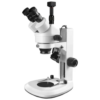 Walter Products 7x - 45x Trinocular Stereo Microscope with Built-in Camera (QZFDNS5)