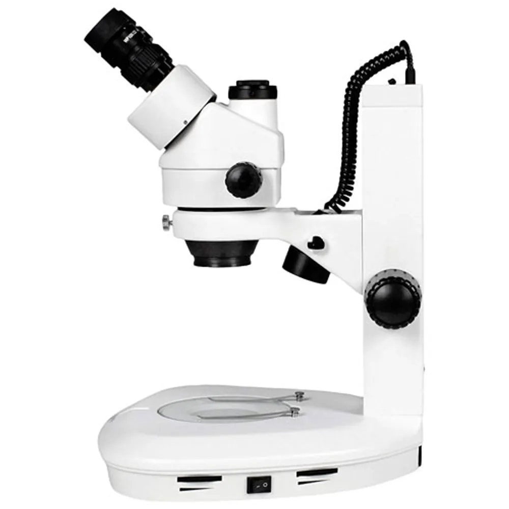 Walter Products 7x - 45x Trinocular Stereo Microscope with Built-in Camera (QZFDNS5)