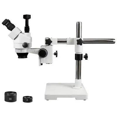 Walter Products 3.5x - 90x Trinocular Stereo Microscope with Built-in Camera (WP3FZIFR07DNS5)