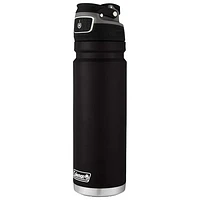 Coleman FreeFlow 700ml (24oz.) Insulated Stainless Steel Water Bottle - Black