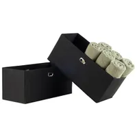 Torino Foldable Fabric Storage Baskets - Set of