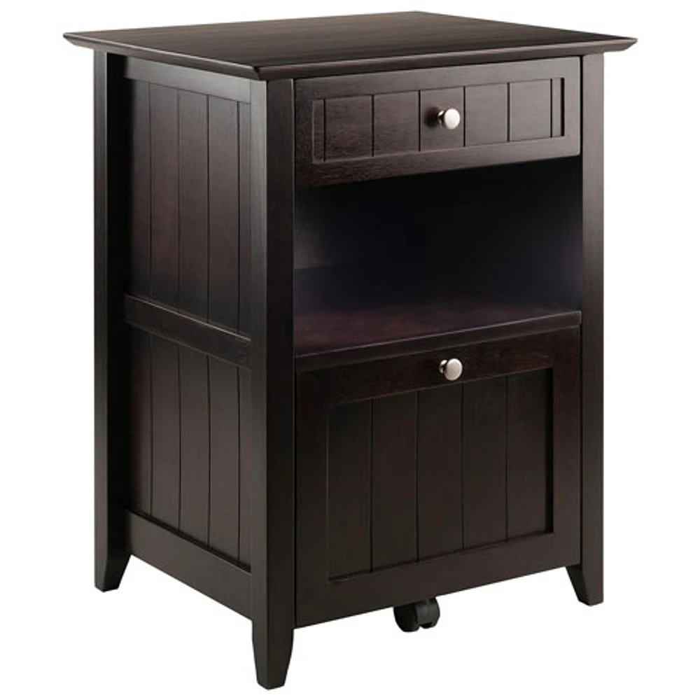 Burke 2-Drawer File Cabinet - Coffee