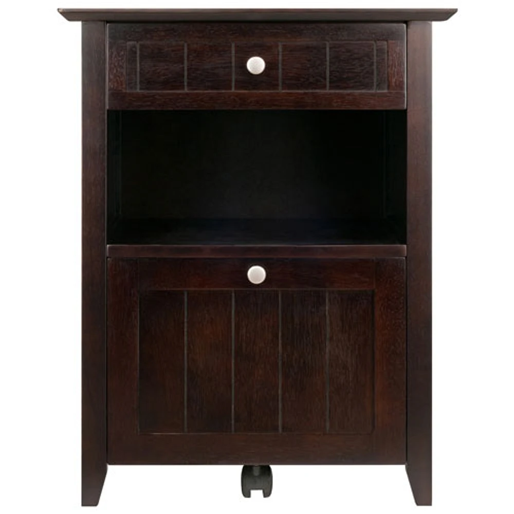 Burke 2-Drawer File Cabinet - Coffee