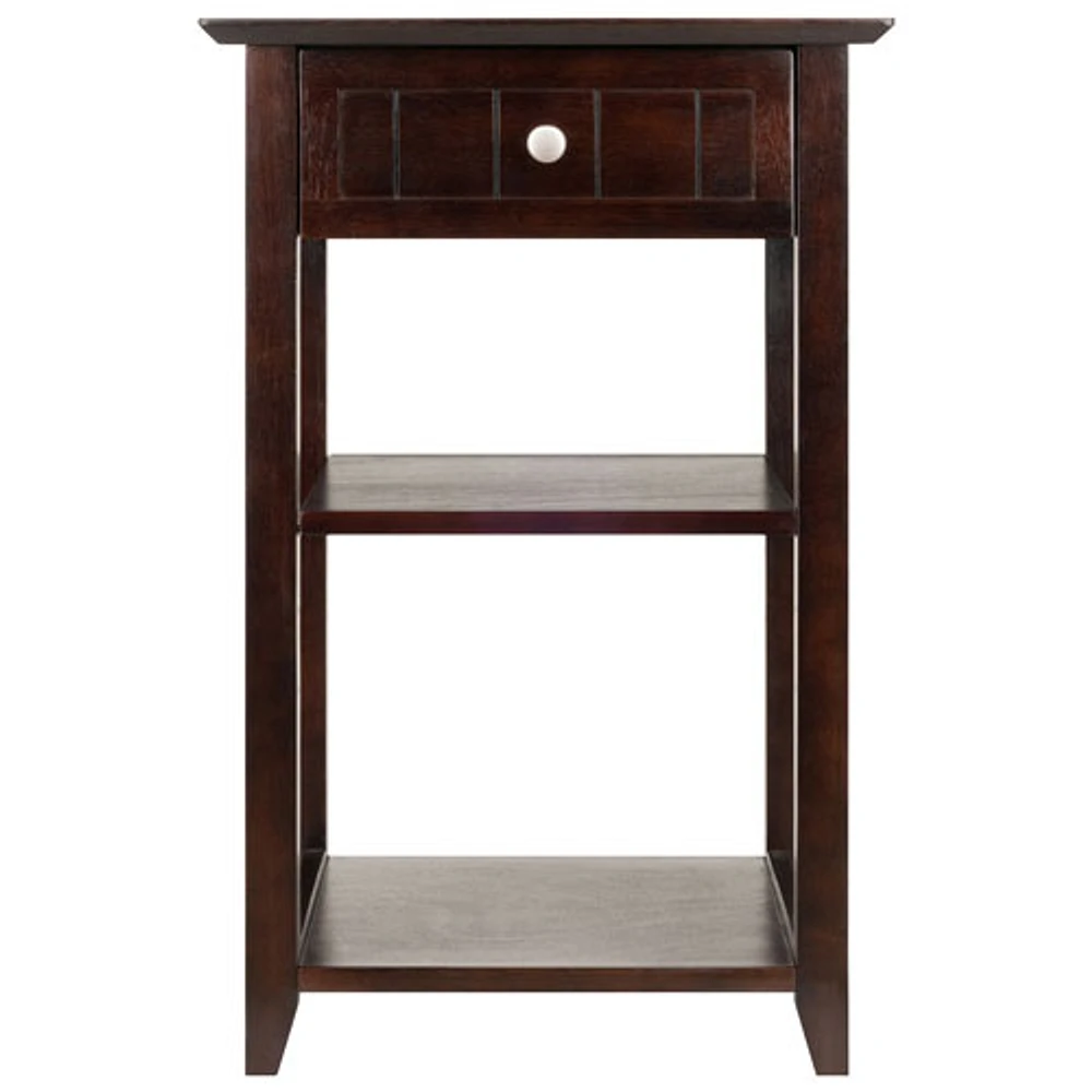 Burke 2-Shelf Printer Stand - Coffee