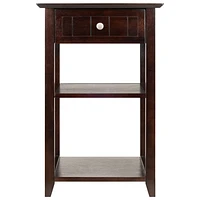 Burke 2-Shelf Printer Stand - Coffee