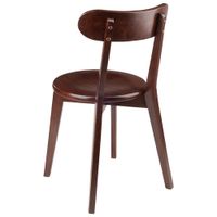 Pauline Transitional Dining Chair - Set of 2 - Walnut