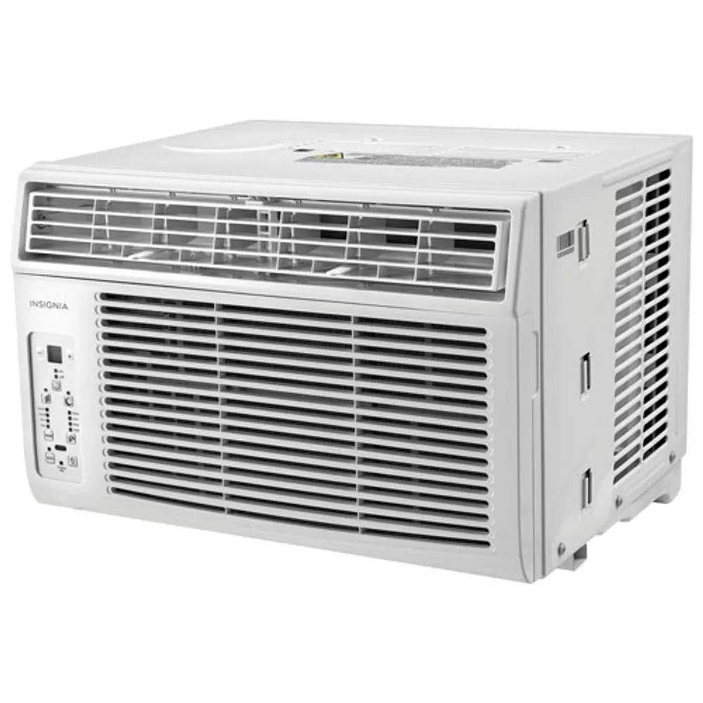 insignia window air conditioner 12000 btu white