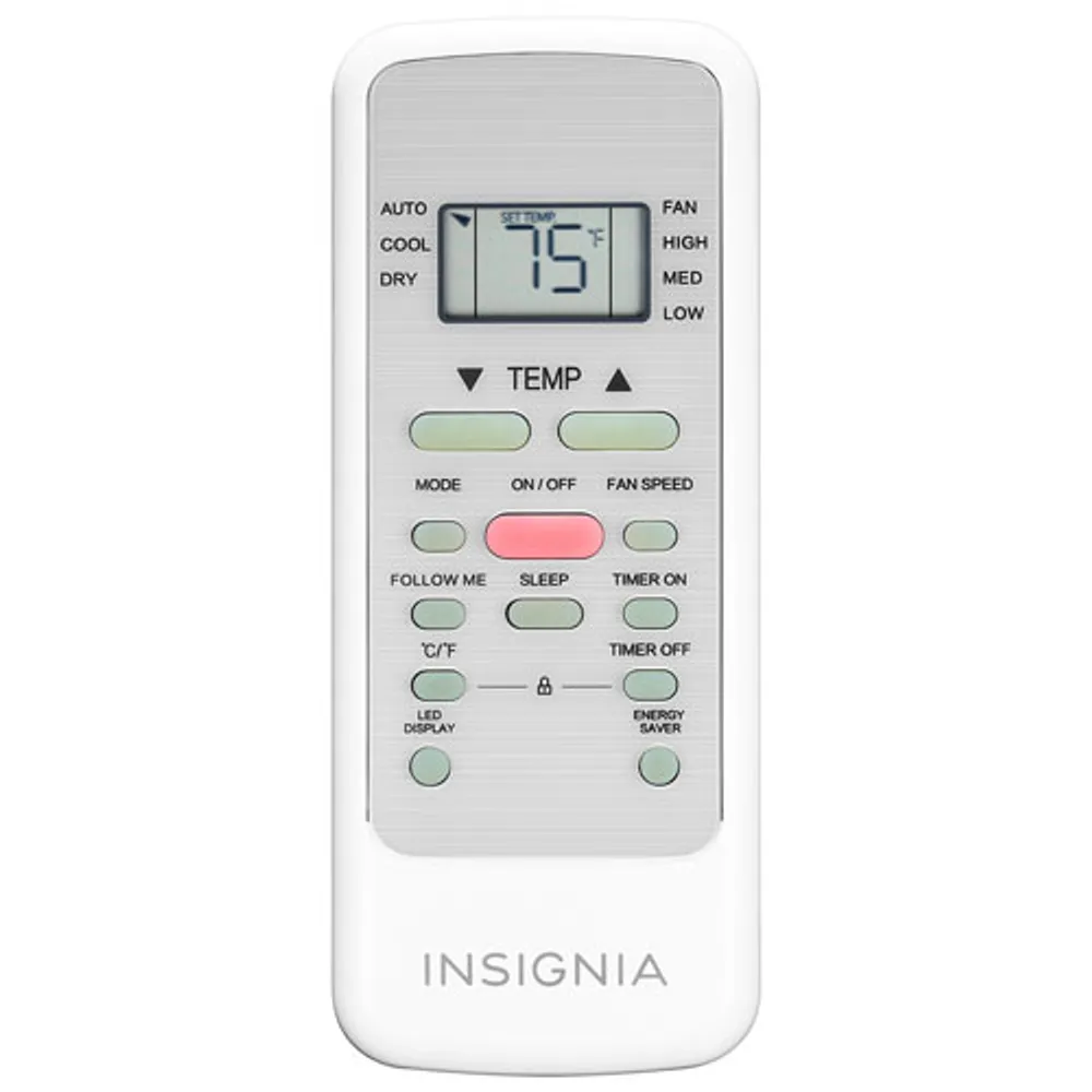 Insignia Window Air Conditioner - 12000 BTU - White - Only at Best Buy