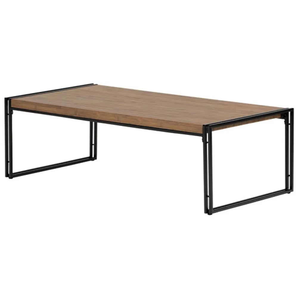 Gimetri Rustic Country Rectangular Coffee Table - Rustic Bamboo