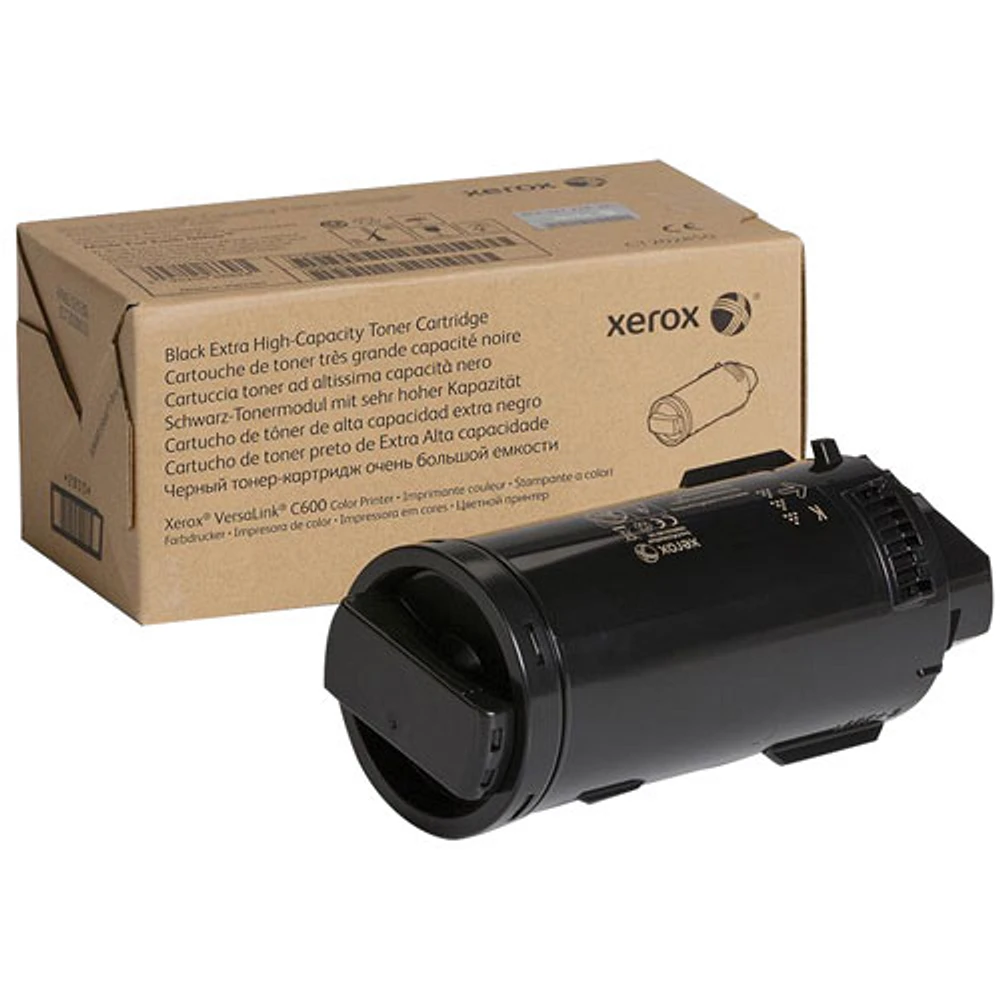 Xerox Black Extra High Capacity Toner Cartridge for VersaLink C600 (106R03919)