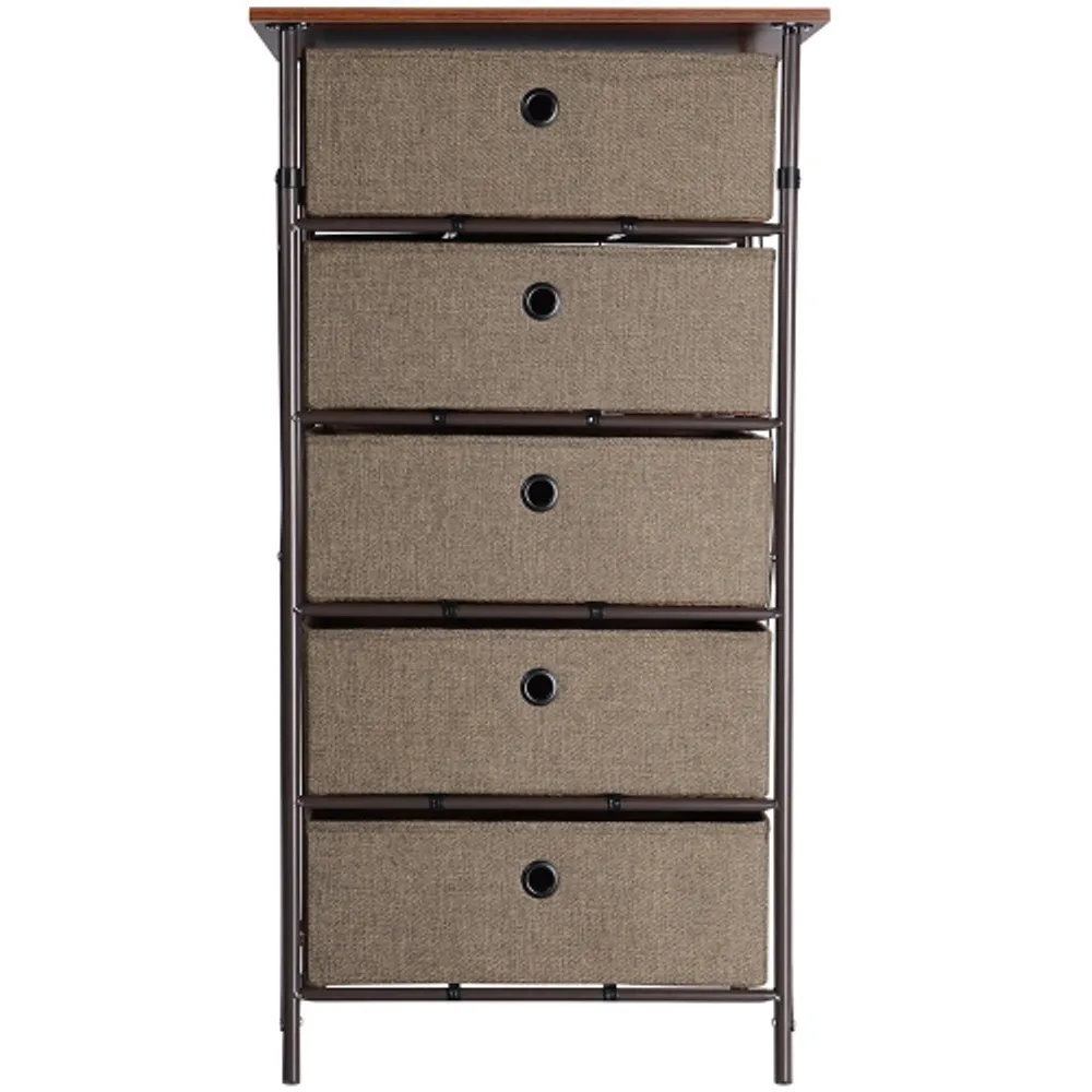 Shelf Storage Drawer Organizer Unit For Closet Bedroom Living Room Entryway  Iron - SortWise®