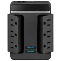 Parasurtenseur à 6 prises/2 ports USB de Rocketfish - Exclusivité de Best Buy