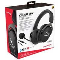 HyperX Cloud MIX Wired/Bluetooth Gaming Headset with Microphone - Black