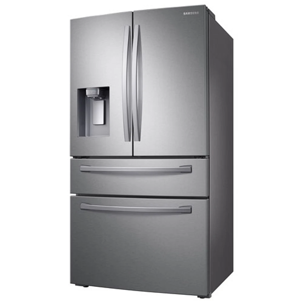 Samsung 36" 28 Cu. Ft. French Door Refrigerator with Ice Dispenser (RF28R7201SR/AA) - Stainless Steel