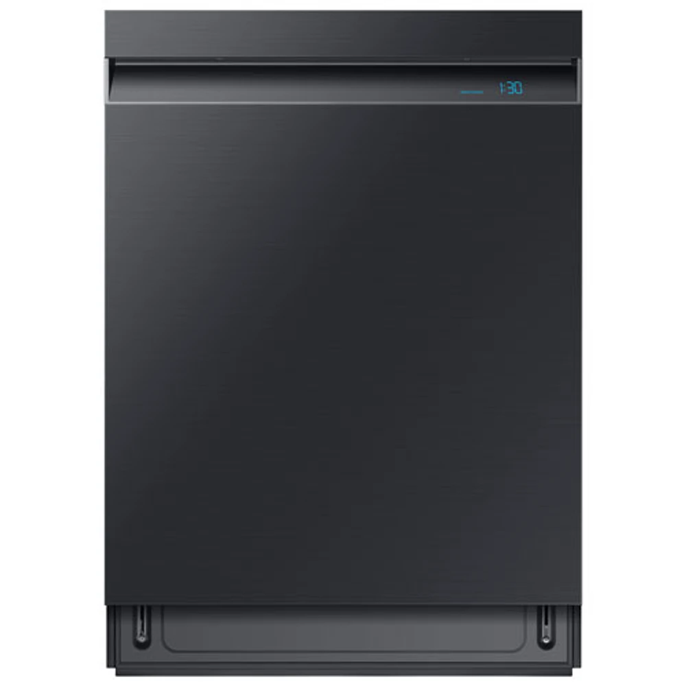 Samsung 24" 39dB Built-In Dishwasher with Stainless Steel Tub (DW80R9950UG/AA) - Black Stainless Steel