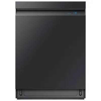 Samsung 24" 39dB Built-In Dishwasher with Stainless Steel Tub (DW80R9950UG/AA) - Black Stainless Steel