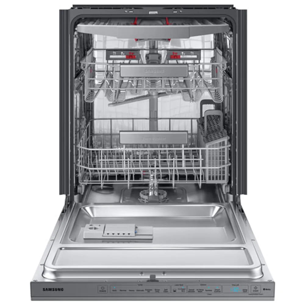 Samsung 24" 39dB Built-In Dishwasher with Stainless Steel Tub (DW80R9950US/AA) - Stainless Steel