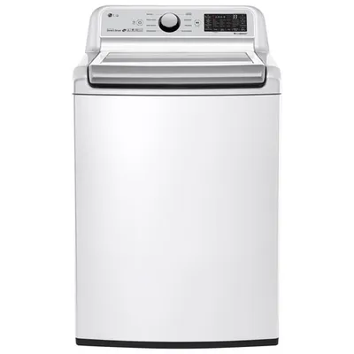 LG 5.8 Cu. Ft. High Efficiency TurboWash Top Load Washer (WT7300CW) - White