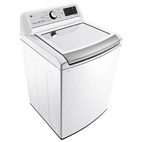 LG 5.8 Cu. Ft. High Efficiency TurboWash Top Load Washer (WT7300CW) - White