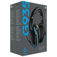 Casque de jeu sans fil RF avec microphone G935 de Logitech - Noir