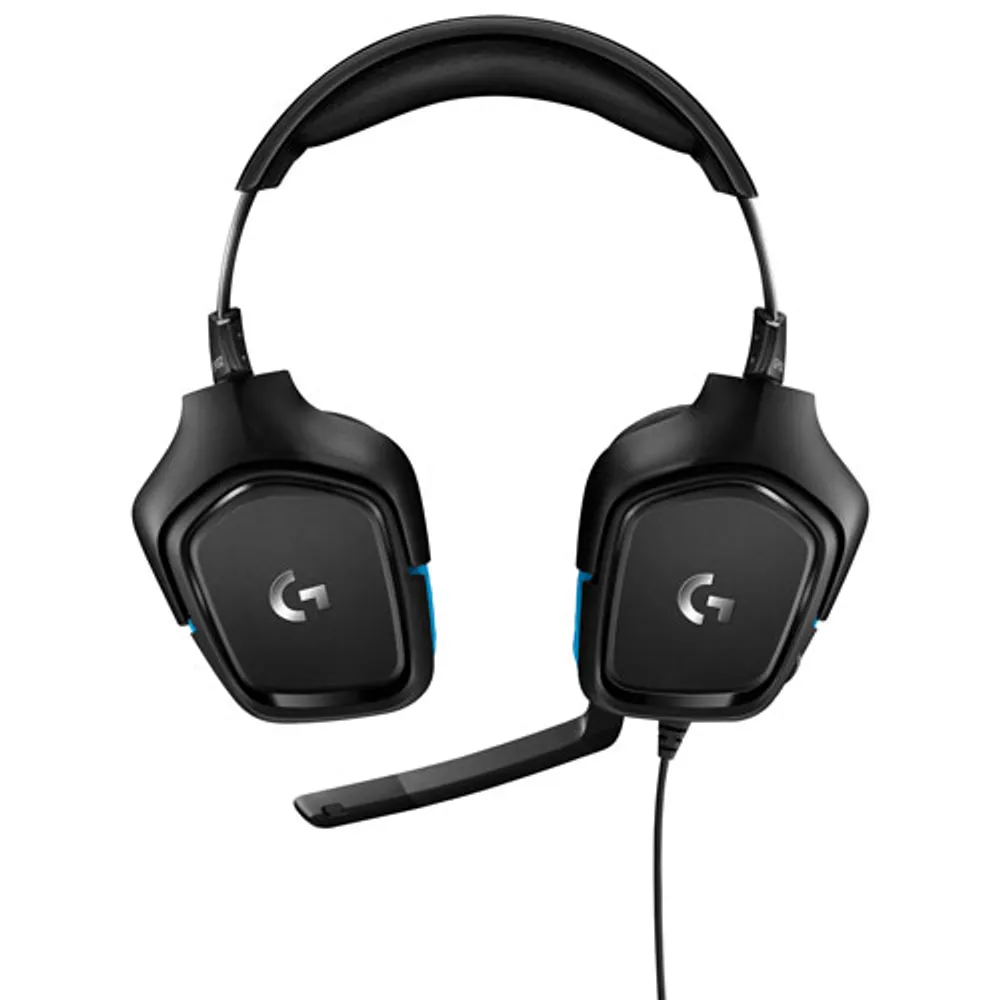 Casque de jeu avec microphone G432 de Logitech - Noir