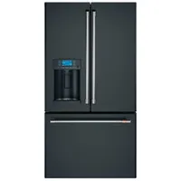 Café 36" 22.2 Cu. Ft. Counter-Depth French Door Refrigerator (CYE22TP3MD1) - Matte Black