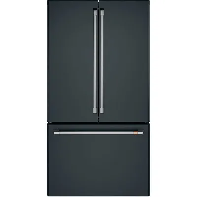 Café 36" 23.1 Cu. Ft. Counter-Depth French Door Refrigerator (CWE23SP3MD1) - Matte Black