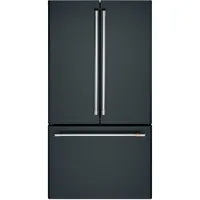 Café 36" 23.1 Cu. Ft. Counter-Depth French Door Refrigerator (CWE23SP3MD1) - Matte Black