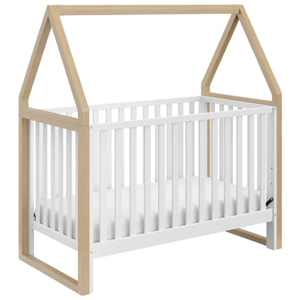 Storkcraft Orchard 5-in-1 Convertible Crib - White/Driftwood