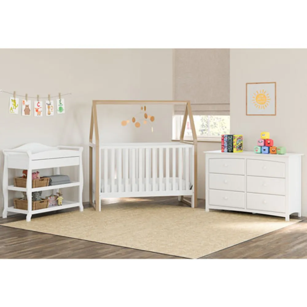 Storkcraft Orchard 5-in-1 Convertible Crib