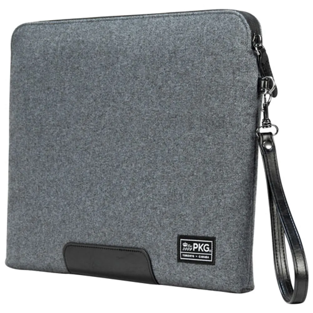 PKG Slouch 14" Laptop Sleeve - Grey Wool