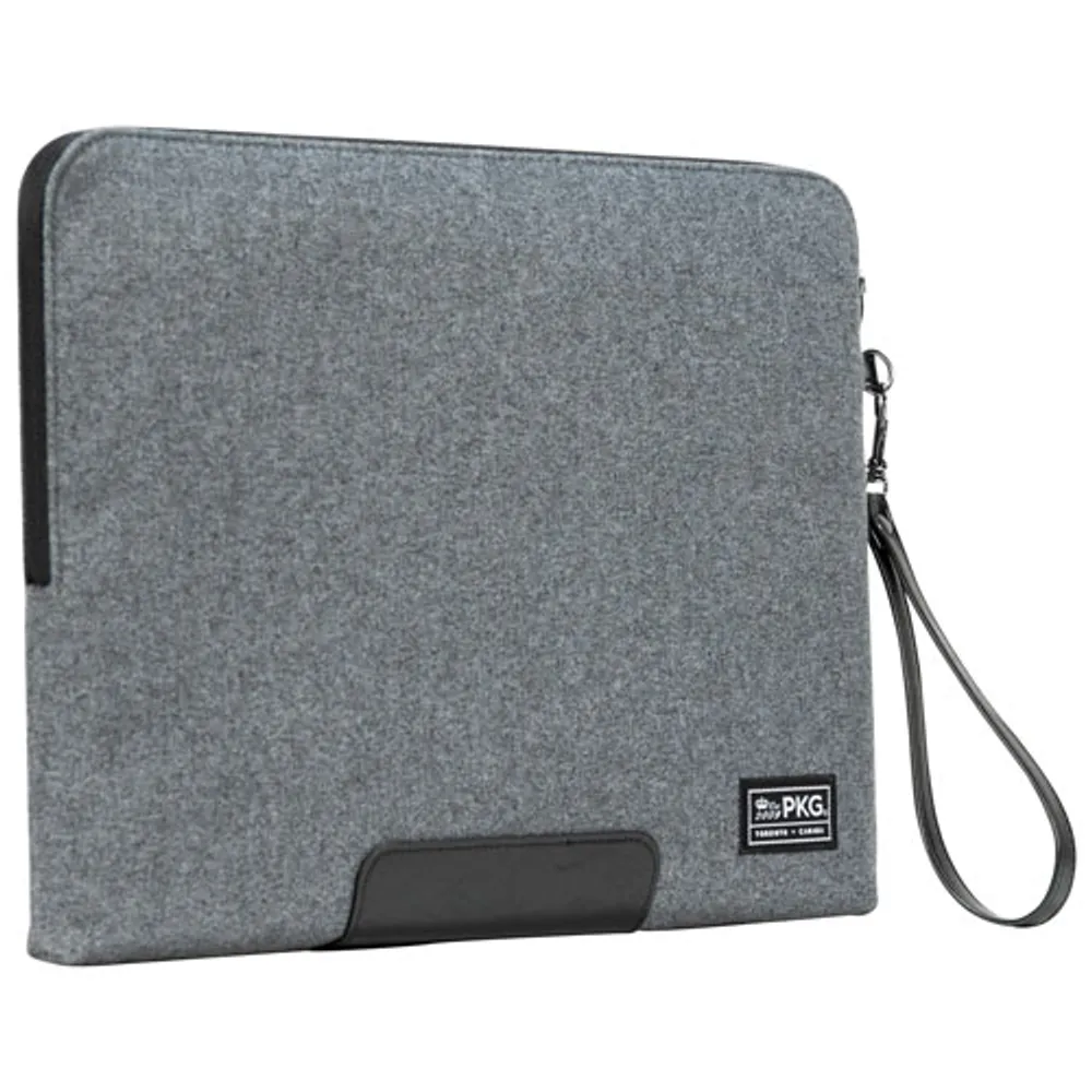 PKG Slouch 14" Laptop Sleeve - Grey Wool