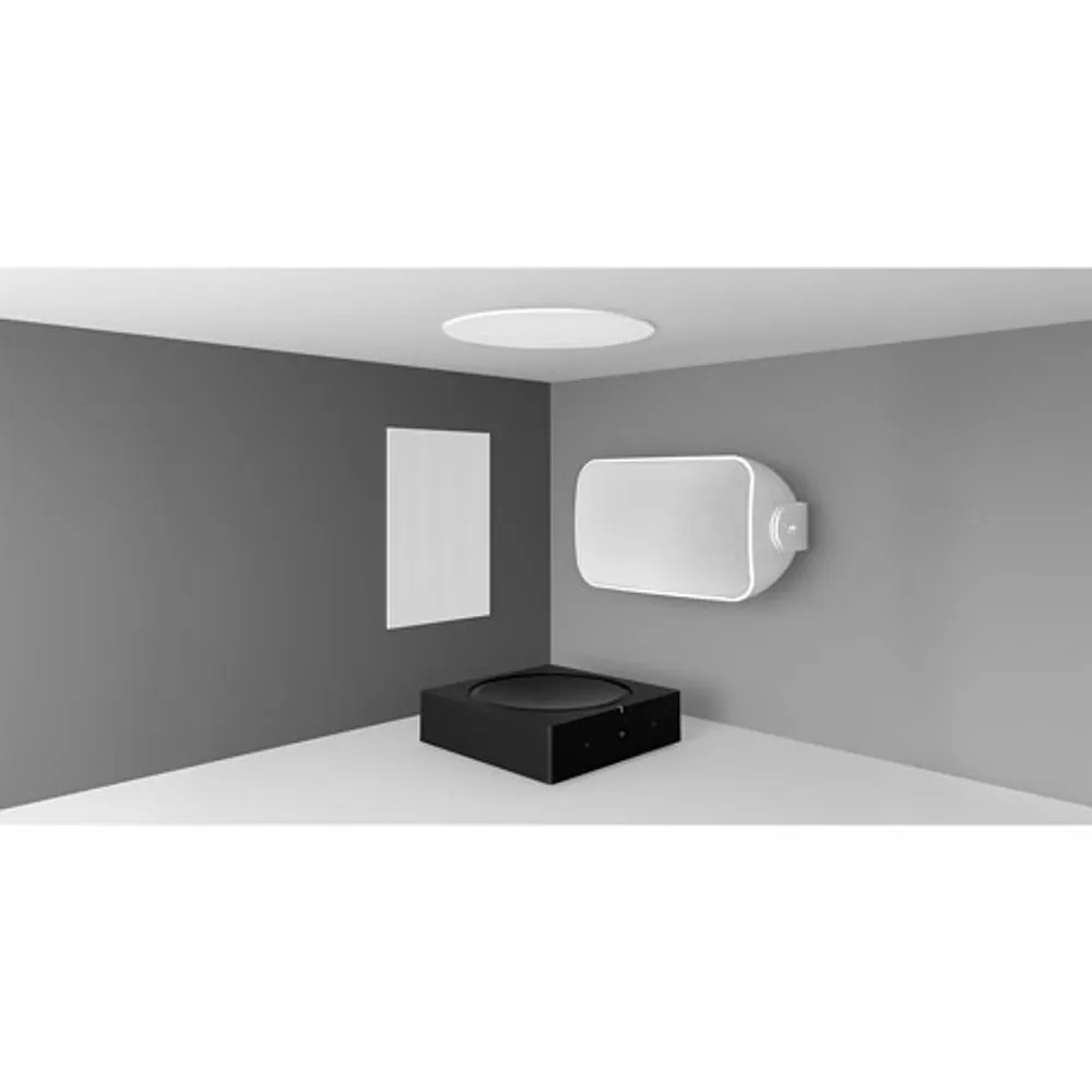 Sonos Architectural by Sonance In-Ceiling Speaker - Pair - White