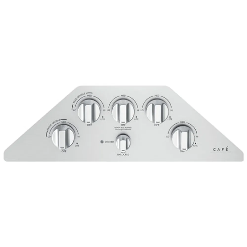 Café 30" 5-Burner Gas Cooktop (CGP95302MS1) - Stainless Steel