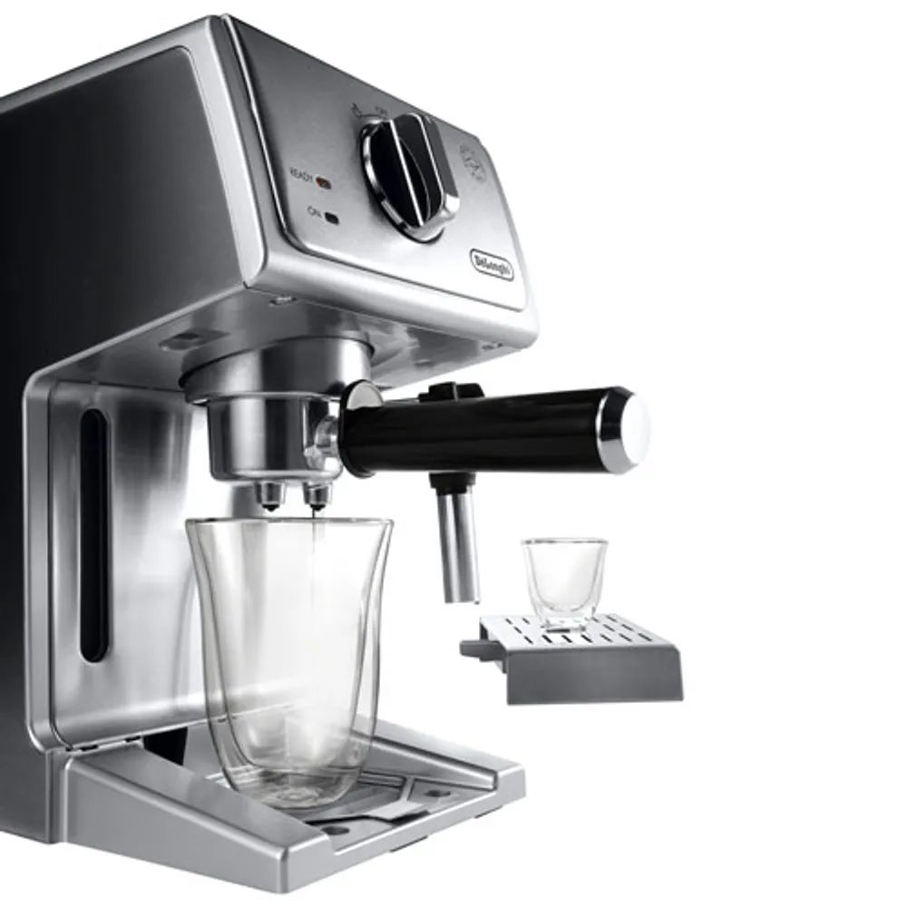 De'Longhi Manual Espresso & Cappuccino Machine - Silver