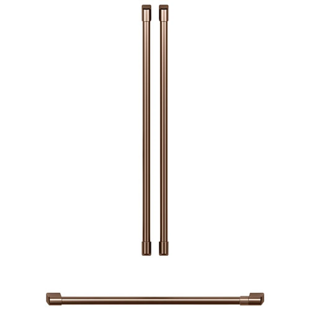 Café Refrigerator Handle Kit (CXLB3H3PMCU) - Brushed Copper