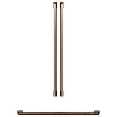 Café Refrigerator Handle Kit (CXLB3H3PMCU) - Brushed Copper