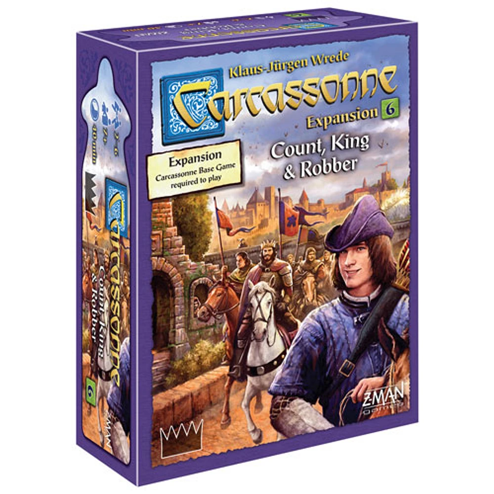 Carcassonne Expansion 6: Count, King and Robber Board Game - English