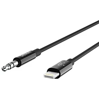 Belkin 0.9m (3 ft.) Lightning/3.5mm Stereo Cable - Black