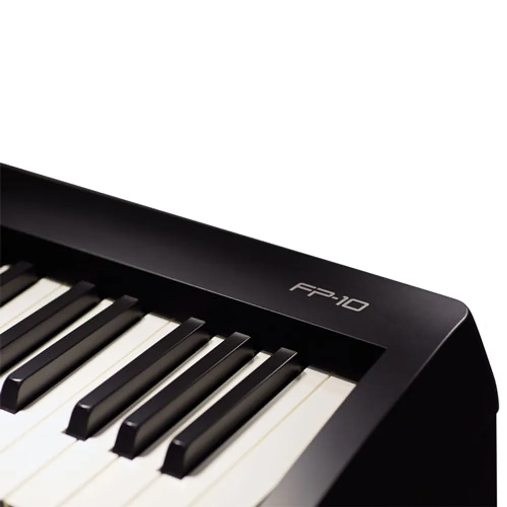 Roland FP-10 88-Key Weighted Hammer Action Digital Piano - Black