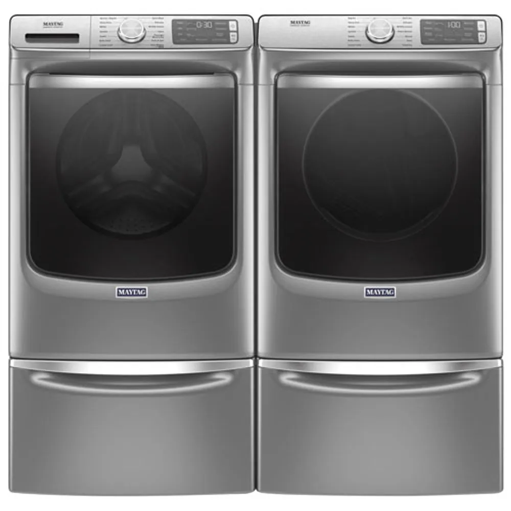 Maytag 5.8 Cu. Ft. High Efficiency Front Load Steam Washer (MHW8630HC) - Metallic Slate