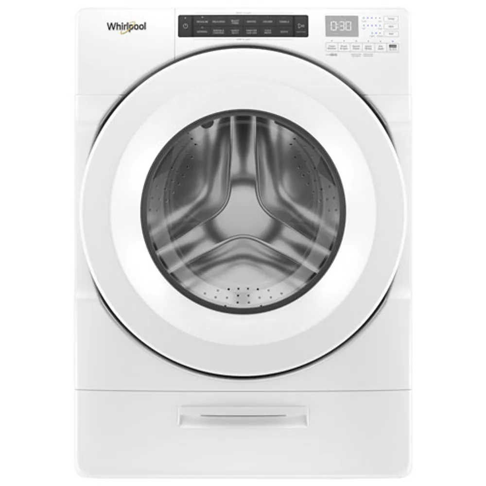 Whirlpool 5.2 Cu. Ft. High Efficiency Front Load Steam Washer (WFW5620HW) - White